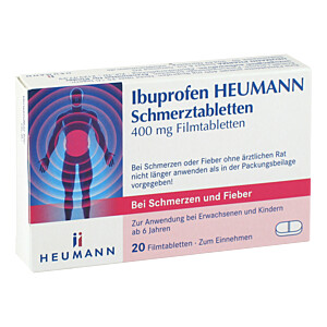 IBUPROFEN Heumann Schmerztabletten 400 mg