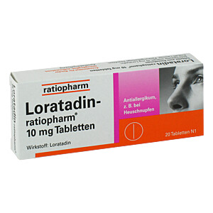 LORATADIN-ratiopharm 10 mg Tabletten