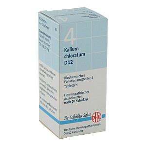 BIOCHEMIE DHU 4 Kalium chloratum D 12 Tabletten