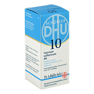 BIOCHEMIE DHU 10 Natrium sulfuricum D 6 Tabletten