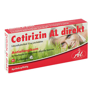 CETIRIZIN AL direkt Lutschtabletten