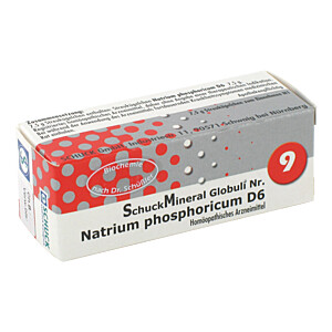 SCHUCKMINERAL Globuli 9 Natrium phosphoricum D6