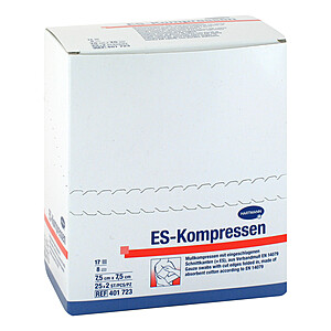 ES-KOMPRESSEN steril 7,5x7,5 cm 8fach