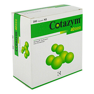 COTAZYM 40.000 Pellets magensaftresistente Kapseln