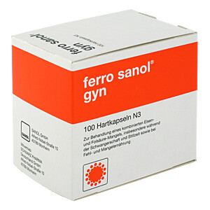 FERRO SANOL gyn Hartkaps.m.msr.überz.Pellets