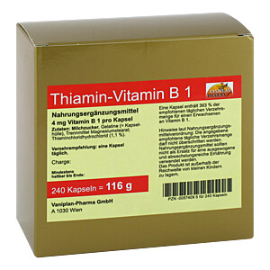 THIAMIN Kapseln Vitamin B1