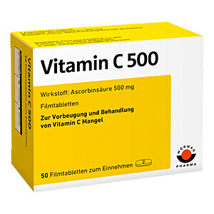 VITAMIN C 500 Filmtabletten