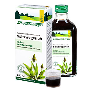 SPITZWEGERICHSAFT Schönenberger