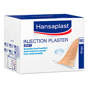 HANSAPLAST Soft Injektionspflaster Strips 19x40 mm