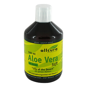 ALOE VERA SAFT Ganzblatt