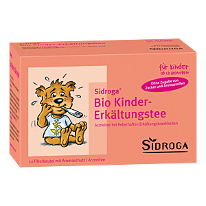 SIDROGA Bio Kinder-Erkältungstee Filterbeutel