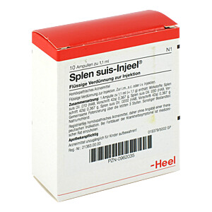 SPLEN suis Injeel Ampullen
