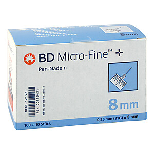 BD MICRO-FINE Pen-Nadeln 0,25x8 mm