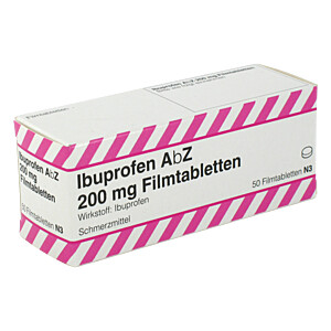 IBUPROFEN AbZ 200 mg Filmtabletten