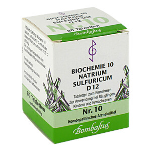 BIOCHEMIE 10 Natrium sulfuricum D 12 Tabletten