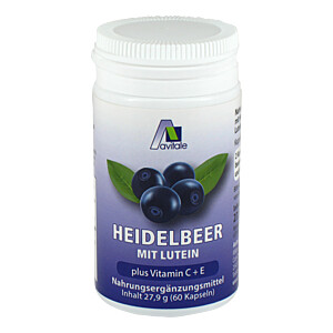 HEIDELBEER KAPSELN+Lutein+C+E