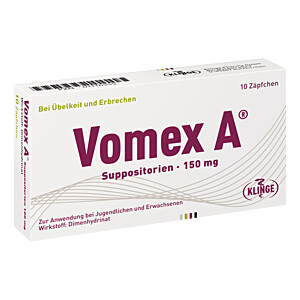 VOMEX A 150 mg Suppositorien