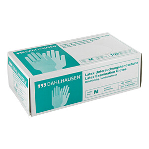 HANDSCHUHE Latex ungepudert Grösse M