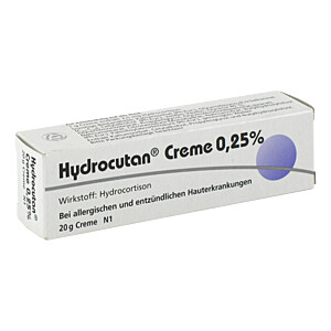 HYDROCUTAN Creme 0,25 prozent