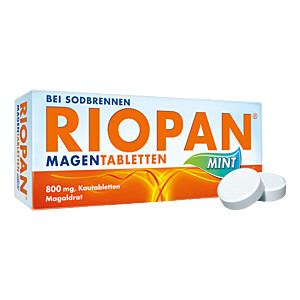 RIOPAN Magen Tabletten Mint 800 mg Kautabletten