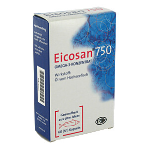 EICOSAN 750 Omega-3 Konzentrat Weichkapseln