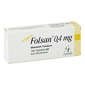 FOLSAN 0,4 mg Tabletten