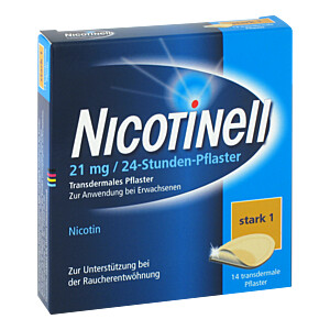 NICOTINELL 21 mg-24-Stunden-Pflaster 52,5mg