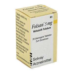 FOLSAN 5 mg Tabletten