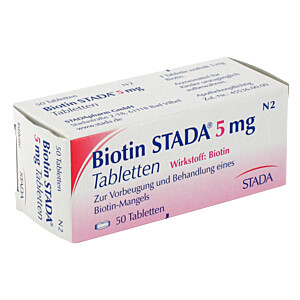 BIOTIN STADA 5 mg Tabletten