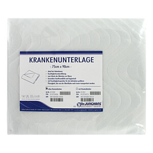 KRANKENUNTERLAGE 75x90 cm waschbar