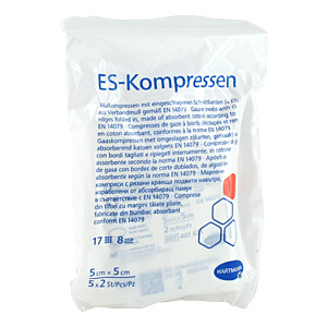 ES-KOMPRESSEN steril 5x5 cm 8fach