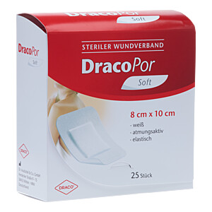 DRACOPOR Wundverband 8x10 cm steril