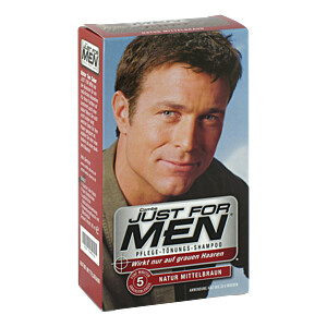 JUST for men Tönungsshampoo mittelbraun