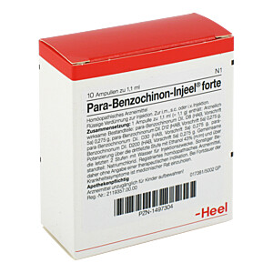 PARA BENZOCHINON Injeel forte Ampullen