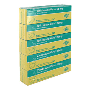 ZINKBRAUSE Verla 25 mg Brausetabletten