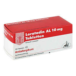 LORATADIN AL 10 mg Tabletten