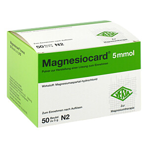 MAGNESIOCARD 5 mmol Plv.z.Her.e.Lsg.z.Einnehmen