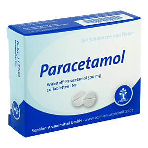 PARACETAMOL Sophien 500 Tabletten