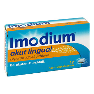 IMODIUM akut lingual Schmelztabletten