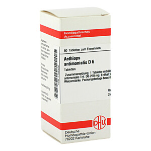 AETHIOPS ANTIMONIALIS D 6 Tabletten