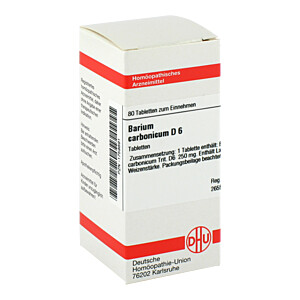 BARIUM CARBONICUM D 6 Tabletten