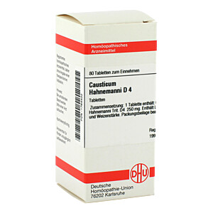 CAUSTICUM HAHNEMANNI D 4 Tabletten
