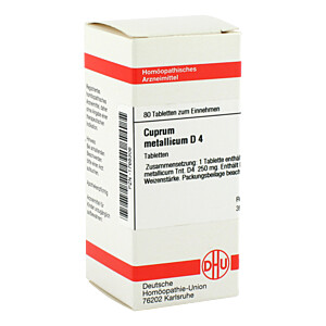 CUPRUM METALLICUM D 4 Tabletten
