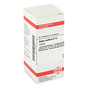 HEPAR SULFURIS D 12 Tabletten