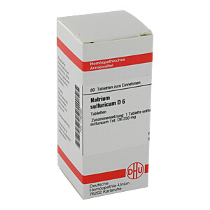 NATRIUM SULFURICUM D 6 Tabletten