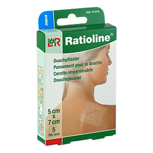 RATIOLINE aqua Duschpflaster 5x7 cm