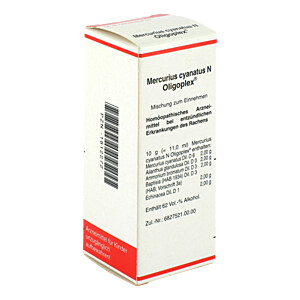 MERCURIUS CYANATUS N Oligoplex Liquidum