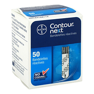 CONTOUR Next Sensoren Teststreifen