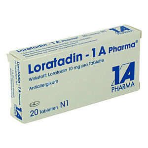 LORATADIN-1A Pharma Tabletten