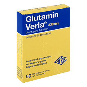 GLUTAMIN VERLA überzogene Tabletten